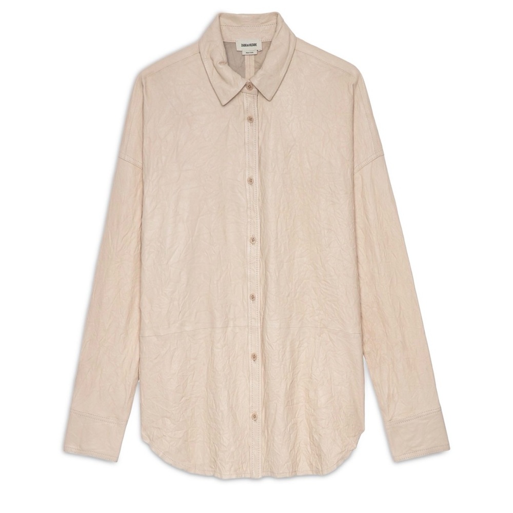 Zadig & Voltaire Cream Textured Jacket